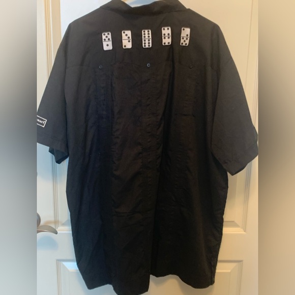 Hornitos Tequila Tropical Breeze Men's Cargo shirt with dominoes patches - Picture 3 of 8